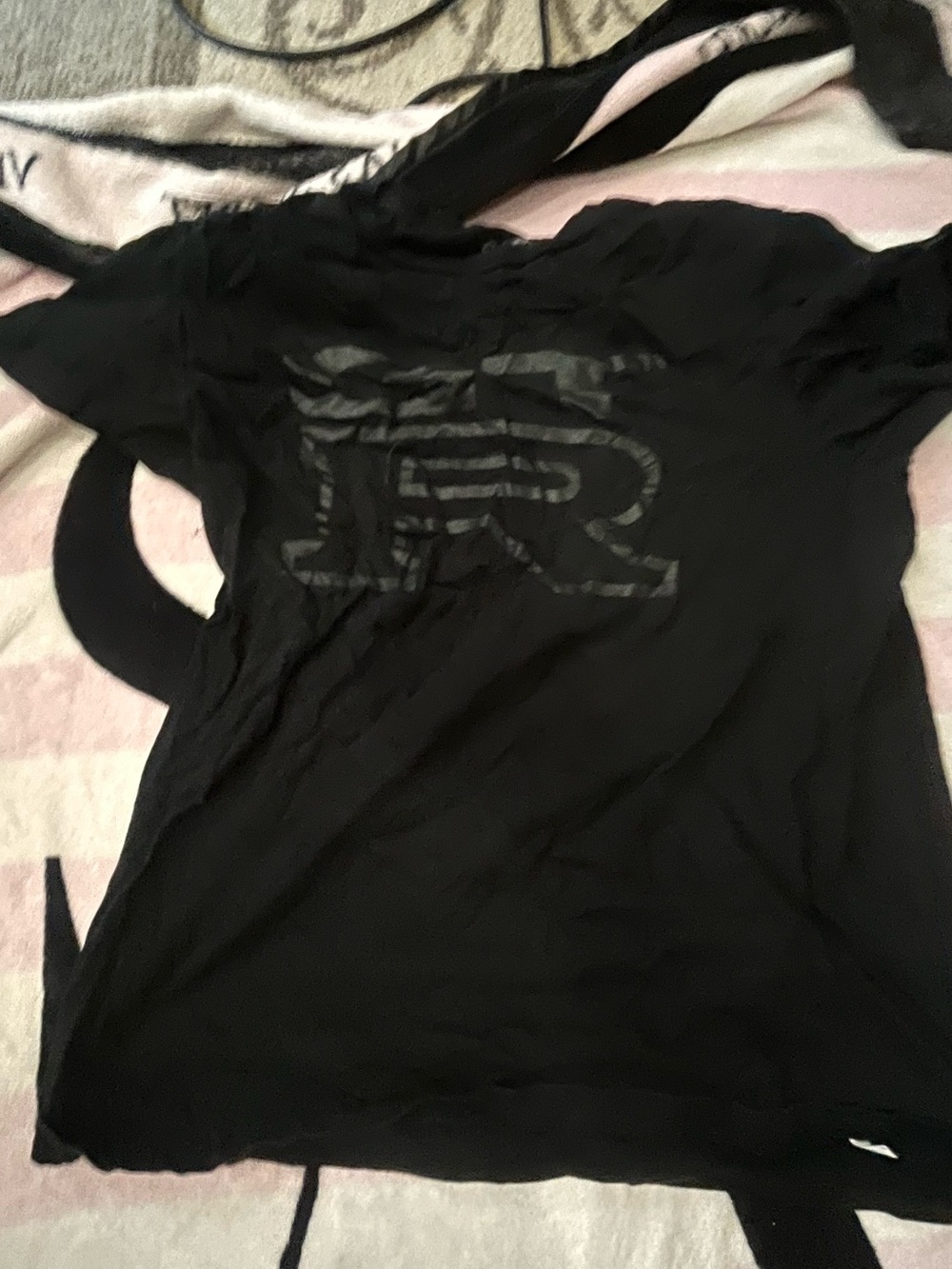 Black Women's Graphic Tee - Brand Unspecified
